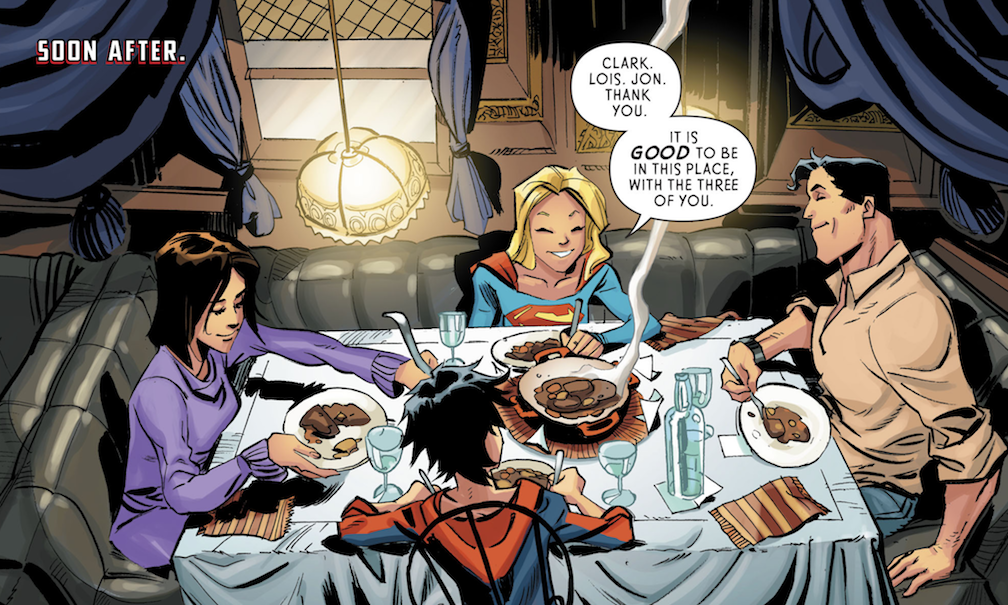 Supergirl Dinner